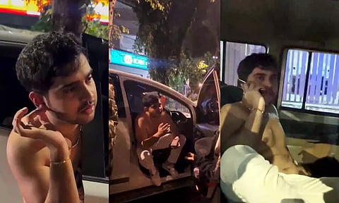 குடிபோதை, அரை நிர்வாணம்: மராத்தி பெண்ணை துஷ்பிரயோகம் செய்த எம்.என்.எஸ். தலைவரின் மகன்