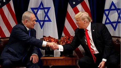 அமைதிக்கான நோபல் பரிசுக்கு டிரம்பின் பெயரை பரிந்துரைத்த இஸ்ரேல் பிரதமர் நெதன்யாகு