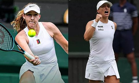 விம்பிள்டன் டென்னிஸ்: மிரா ஆண்ட்ரீவா, இகா ஸ்வியாடெக் காலிறுதிக்கு முன்னேற்றம்