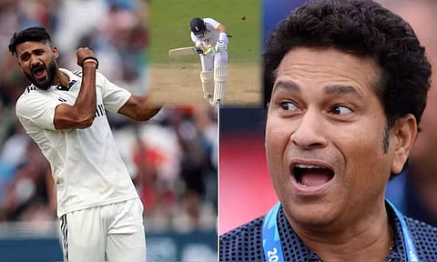 'ஜோ ரூட்டை வீழ்த்தியது தொடரின் சிறந்த பந்து': ஆகாஷ் தீப்புக்கு டெண்டுல்கர் புகழாரம்