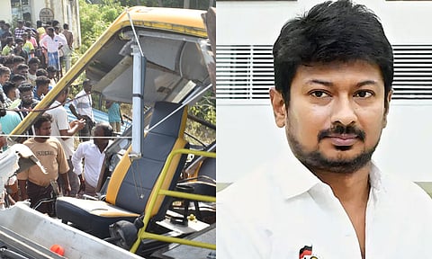 ஆயிரம் கனவுகளோடு பள்ளிக்கு சென்ற மழலைகளின் மரணம் வேதனையை தருகிறது - உதயநிதி