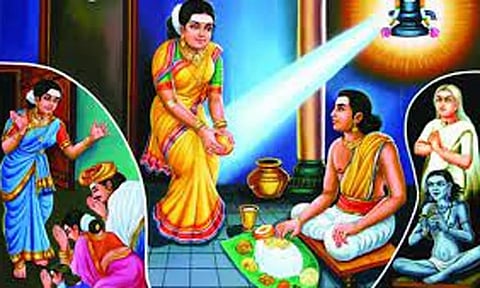 ஈசனால் 'அம்மையே' என்று அழைக்கப்பட்ட காரைக்கால் அம்மையார்