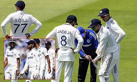 திடீரென மைதானத்தில் இருந்து வெளியேறிய ரிஷப் பண்ட்..!