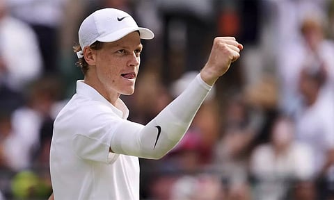 விம்பிள்டன் டென்னிஸ்: ஜோகோவிச்சை வீழ்த்தி இறுதிப் போட்டிக்கு முன்னேறினார் சின்னர்