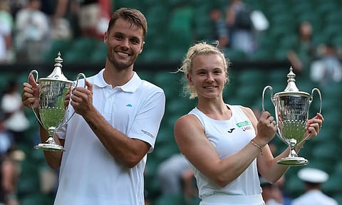 விம்பிள்டன் டென்னிஸ்: கலப்பு இரட்டையரில் சினியாகோவா ஜோடி சாம்பியன்