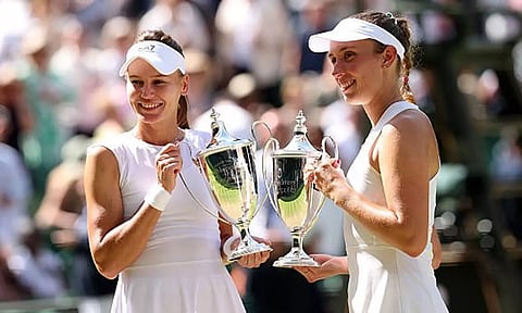 விம்பிள்டன் டென்னிஸ்: பெண்கள் இரட்டையரில் குடராமெட்ரோவா ஜோடி சாம்பியன்