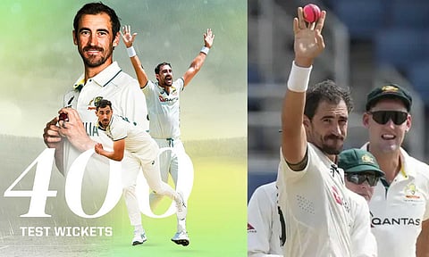 ஆட்ட நாயகன்... தனது 100 ஆவது டெஸ்ட் போட்டியில் பல்வேறு சாதனைகளை படைத்த ஸ்டார்க்