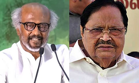 ரொம்ப தேங்க்ஸ் ரஜினி, இப்போதாவது மறக்காம பேசுனீங்களே..! துரைமுருகன்