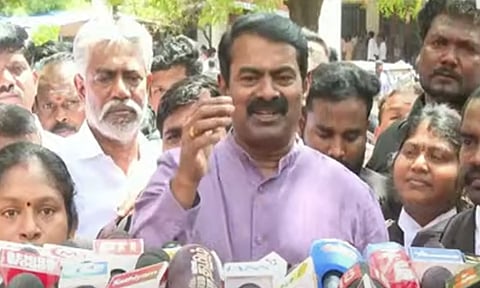 மரங்களை காப்பாற்ற ஆகஸ்டு 17-ந்தேதி மாநாடு: சீமான்