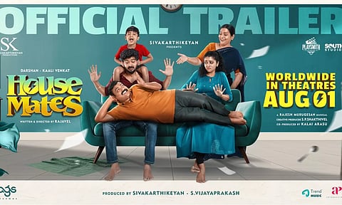 தர்ஷன் - காளி வெங்கட் நடித்த ஹவுஸ் மேட்ஸ் படத்தின் டிரெய்லர் ரிலீஸ்