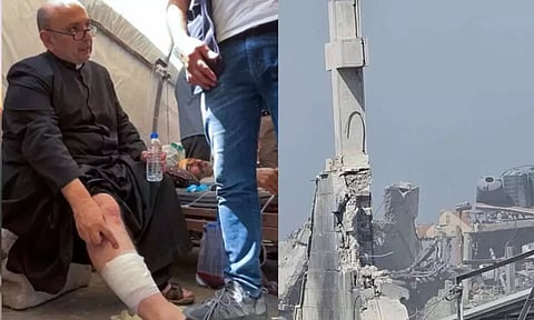 காசா: தேவாலயத்தை குண்டுவீசி அழித்த இஸ்ரேல்.. 2 பேர் பலி - போப் ஆண்டவர் கண்டனம்