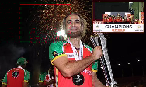 குளோபல் சூப்பர் லீக்: இம்ரான் தாஹிர் தலைமையிலான கயானா அணி சாம்பியன்..!