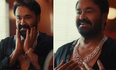 பெண் தன்மையுடன் மோகன்லால் நடித்துள்ள நகைக்கடை விளம்பர வீடியோ இணையத்தில் வைரல்