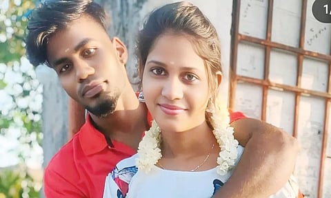 காதலன் தினேசுடன் கொலையுண்ட சவுந்தர்யா