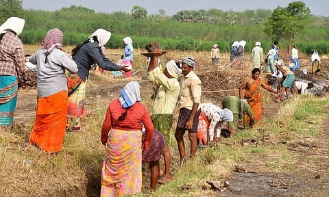 100 நாள் வேலை: தமிழகத்திற்கு விடுவிக்கப்பட வேண்டிய நிலுவைத் தொகை ரூ. 464 கோடி- மக்களவையில் தகவல்