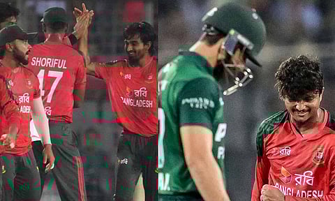 2-வது டி20-யில் பாகிஸ்தானை வீழ்த்தி த்ரில் வெற்றி பெற்ற வங்கதேசம்- தொடரையும் கைப்பற்றி அசத்தல்