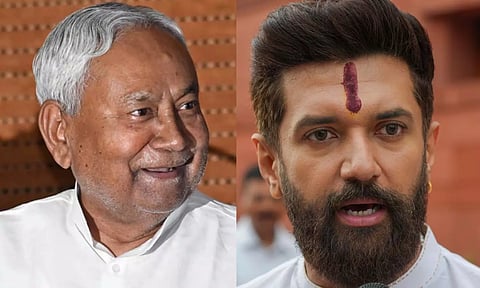 நிதிஷ்குமாரை ஆதரிப்பதற்கு நான் வருந்துகிறேன்.. மத்திய அமைச்சர் சிராக் பஸ்வான் கடும் அதிருப்தி