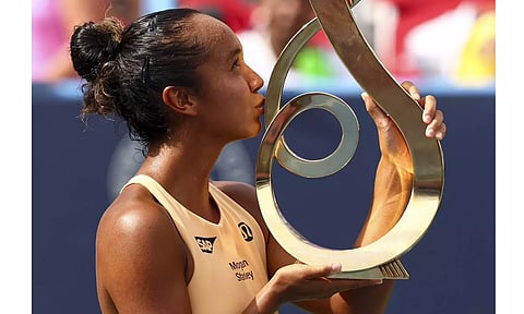 Washington Open tennis: சாம்பியன் பட்டம் வென்றார் கனடா வீராங்கனை