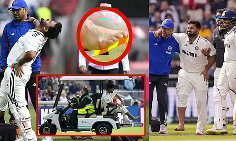 காலில் எலும்பு முறிவு: ரிஷப் பண்ட்க்கு பதிலாக தமிழக வீரர் இந்திய அணியில் சேர்ப்பு