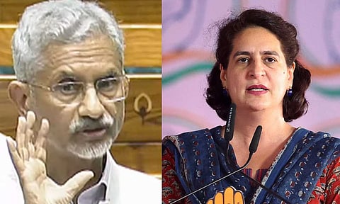 போர் நிறுத்தத்தில் அமெரிக்காவின் தலையீடு இல்லை என ஜெய்சங்கர் திட்டவட்டமாக மறுக்கவில்லை- பிரியங்கா காந்தி