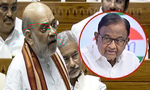 பயங்கரவாதிகளின் ஆதாரங்களை கேட்பது... ப.சிதம்பரம் பாகிஸ்தானை காப்பாற்ற முயல்கிறாரா? - அமித் ஷா