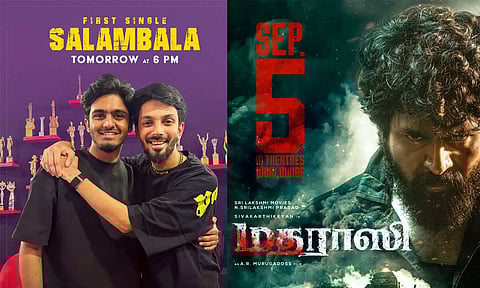 அனிருத் இசையில் சாய் அபயங்கர் குரலில்... 'மதராஸி' படத்தின் முதல் பாடல் நாளை வெளியாகிறது