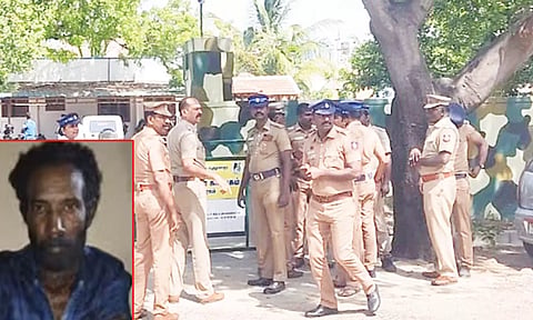 உடுமலை வனச்சரக அலுவலகத்தில் விசாரணை கைதி தூக்குப்போட்டு தற்கொலை