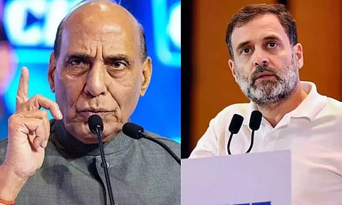 தேர்தல் ஆணையத்துக்கு எதிராக Atom bomb ஆதாரம் - ராகுல் காந்தி எச்சரிக்கைக்கு ராஜ்நாத் சிங் ரிப்ளை