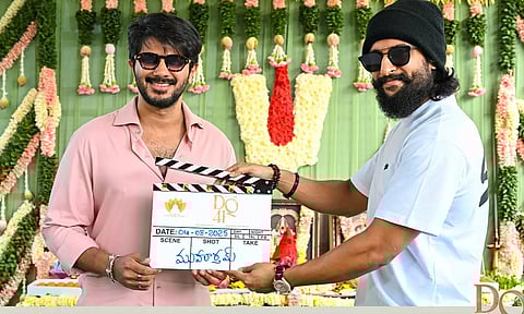 DQ41- படப்பிடிப்பை கிளாப் அடித்து தொடங்கி வைத்த நானி