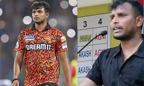 சாப்பாடு கூட இல்லாமல் கிழிந்த உடையுடன் கல்லூரிக்கு சென்றேன் - மாணவர்கள் மத்தியில் நடராஜன் நெகிழ்ச்சி