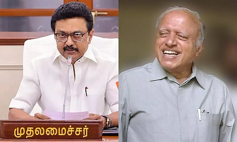 நூற்றாண்டு பிறந்தநாள்: எம்.எஸ்.சுவாமிநாதனுக்கு முதலமைச்சர் புகழாரம்