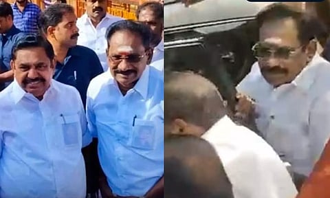 காரில் ஏற்ற மறுத்த எடப்பாடி பழனிசாமி - செல்லூர் ராஜு விளக்கம்