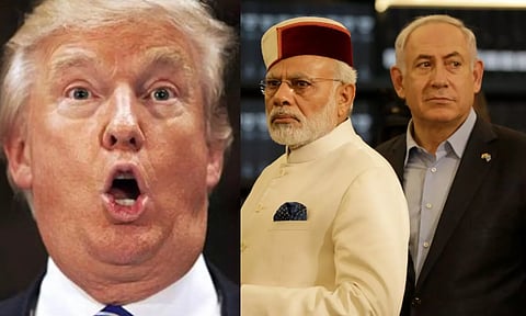 அதிபர் டிரம்பை எப்படி கையாள்வது என மோடிக்கு நேரில் சென்று சொல்லித் தருவேன் - இஸ்ரேல் பிரதமர்