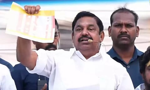 போலி வாக்காளர்களால்தான் திமுக வெற்றி பெறுகிறது - இ.பி.எஸ். குற்றச்சாட்டு