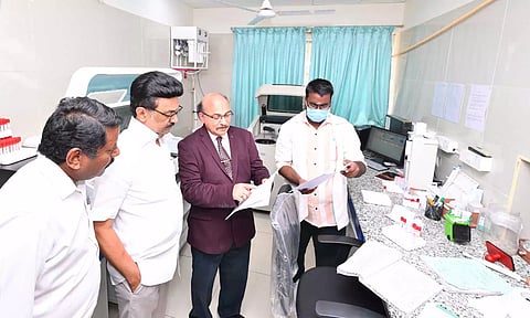 கிண்டி கலைஞர் நூற்றாண்டு பன்னோக்கு மருத்துவமனையில் முதலமைச்சர் மு.க. ஸ்டாலின் திடீர் ஆய்வு..!