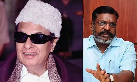 எம்ஜிஆரை அவமதிக்கும் வகையில் பேசினேனா? - திருமாவளவன் விளக்கம்