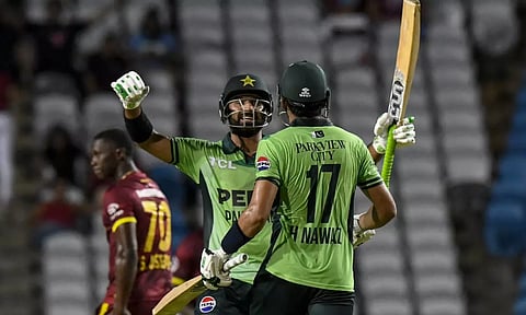 முதல் ஒருநாள் போட்டி: ஹசன் நவாஸ் அதிரடியில் வெஸ்ட் இண்டீசை வீழ்த்தியது பாகிஸ்தான்