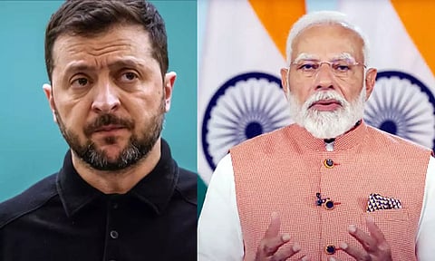 உக்ரைன் அதிபர் ஜெலன்ஸ்கியுடன் பிரதமர் மோடி டெலிபோனில் பேச்சு..!