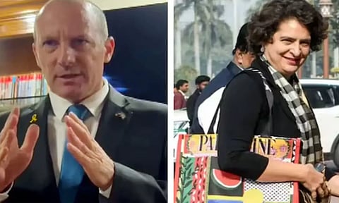 காசாவில் இனப்படுகொலை நடக்கவில்லை: பிரியங்கா காந்திக்கு இஸ்ரேல் தூதர் பதிலடி