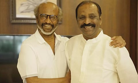 ரஜினி ஓர் அபூர்வ ராகம் - வைரமுத்து வாழ்த்து