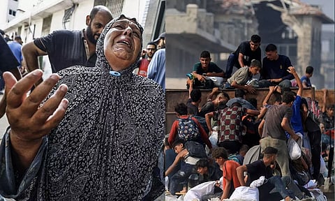 காசாவில் இஸ்ரேல் தாக்குதலில் ஒரே நாளில் 123 பேர் பலி.. பட்டினியால் உயிரிழந்தவர் எண்ணிக்கை 235 ஆக உயர்வு