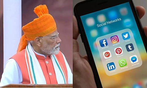 இந்திய இளைஞர்கள் சொந்தமாக சமூக ஊடகத்தை உருவாக்க வேண்டும் - பிரதமர் மோடி