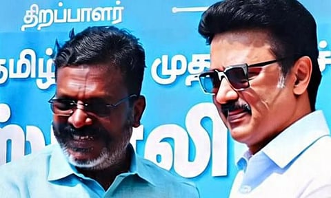 திருமாவளவனுக்கு பிறந்தநாள் வாழ்த்து தெரிவித்த முதலமைச்சர் மு.க.ஸ்டாலின்