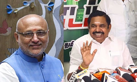 துணை ஜனாதிபதி வேட்பாளர் சி.பி.ராதாகிருஷ்ணனுக்கு வாழ்த்து தெரிவித்த எடப்பாடி பழனிசாமி