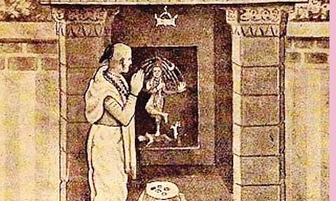 படிகாசுப் புலவர் என்ற பெயர் வரக் காரணம் என்ன?