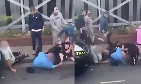 பிரிட்டனில் சீக்கிய முதியவர்களின் தலைப்பாகையை அவிழ்த்து தாக்குதல் நடத்திய இளைஞர்கள் - வீடியோ