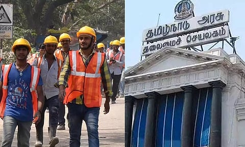 தமிழ்நாட்டில் உள்ள புலம்பெயர் தொழிலாளர்களை கணக்கெடுக்க தமிழ்நாடு அரசு முடிவு