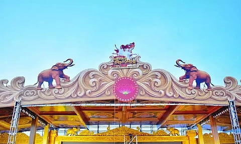 த.வெ.க. 2வது மாநாடு- மாற்று கொடிக்கம்பத்திற்கு ஏற்பாடு