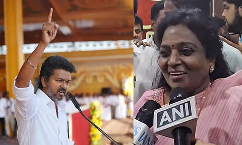 தாமரை தண்ணீரில் மலரும்: கொள்கை எதிரி பாஜக என்று கூறும் விஜய் தனது கொள்கையை கூறவில்லை - தமிழிசை