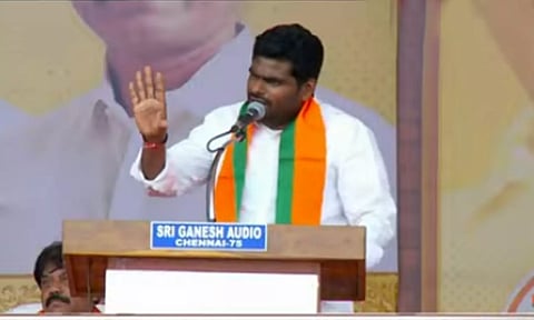 எடப்பாடி பழனிசாமியை முதல்வராக்குவது பா.ஜ.க.வின் கடமை- அண்ணாமலை